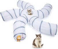 Foldable Cat Play Tunnel