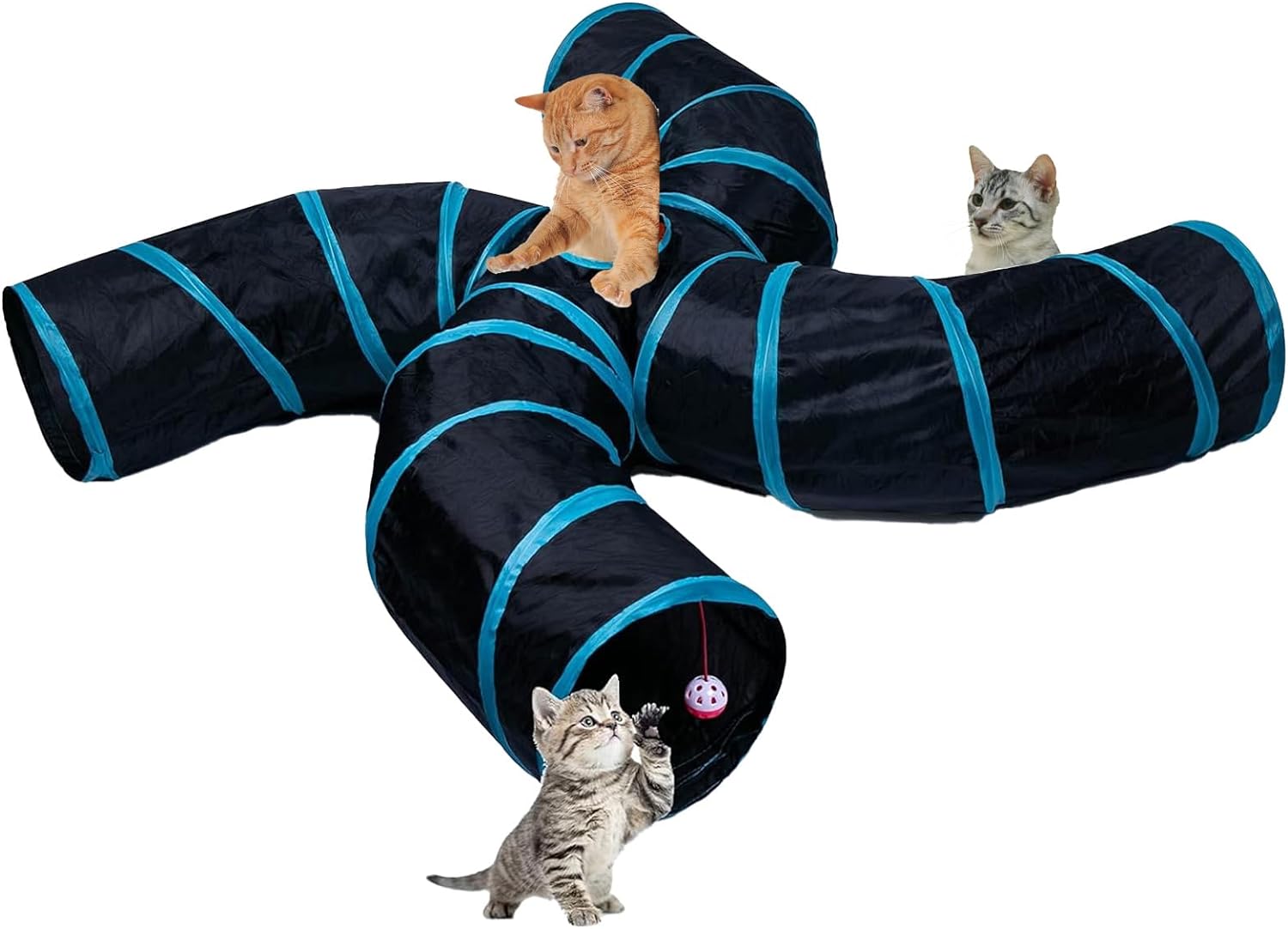 Foldable Cat Play Tunnel