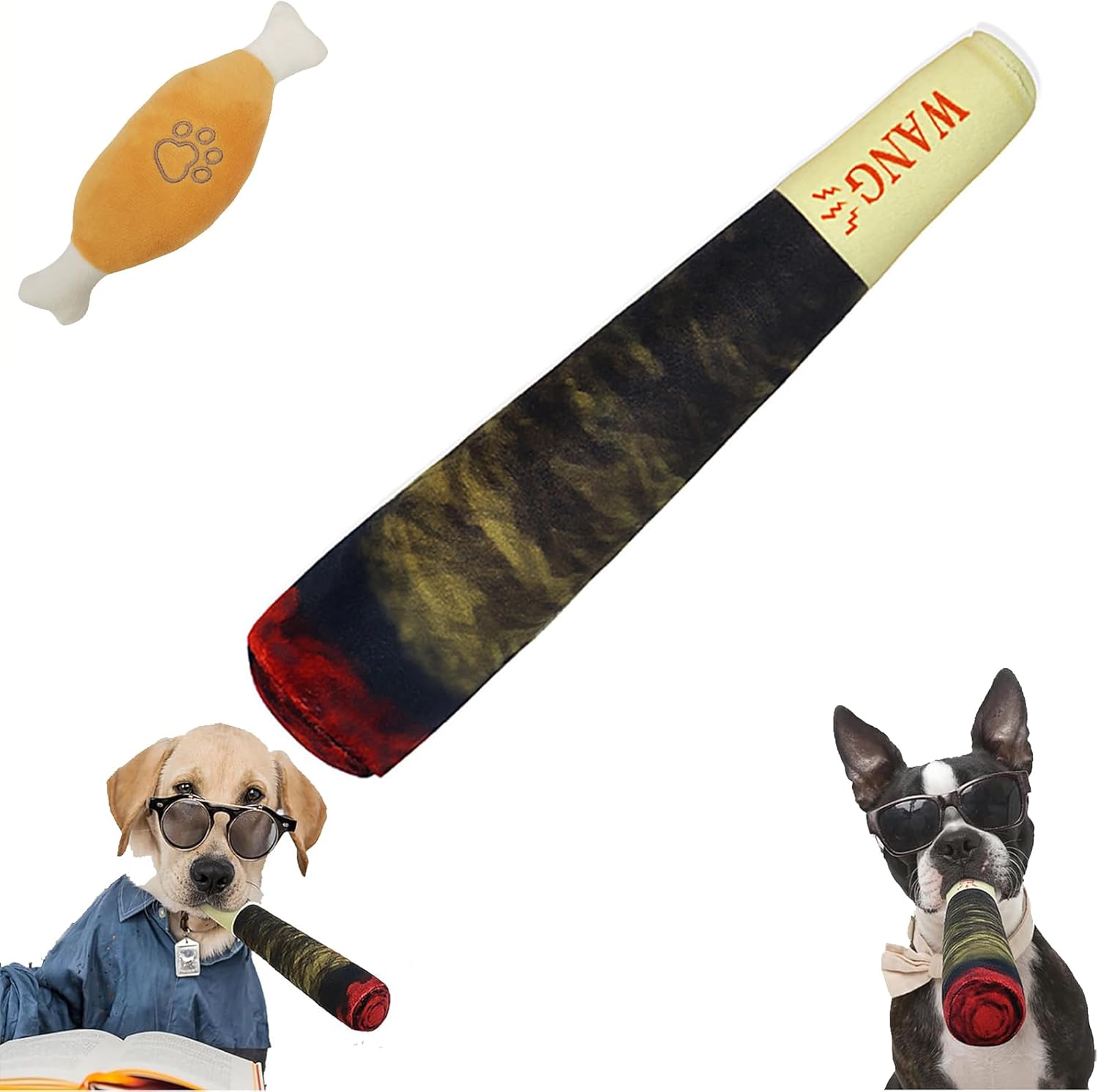 Handsome Dog Cigar Toy