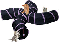 Foldable Cat Play Tunnel