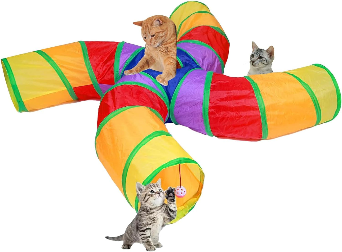 Foldable Cat Play Tunnel