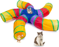 Foldable Cat Play Tunnel