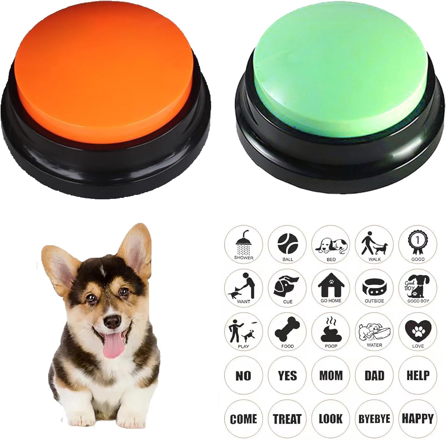 Pet Talk Button Toy