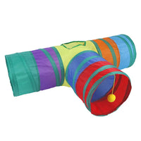 Foldable Cat Play Tunnel