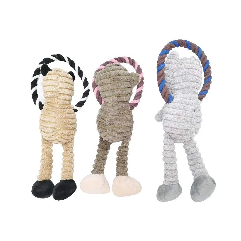 Squeaky Pet Plush Chew Toys